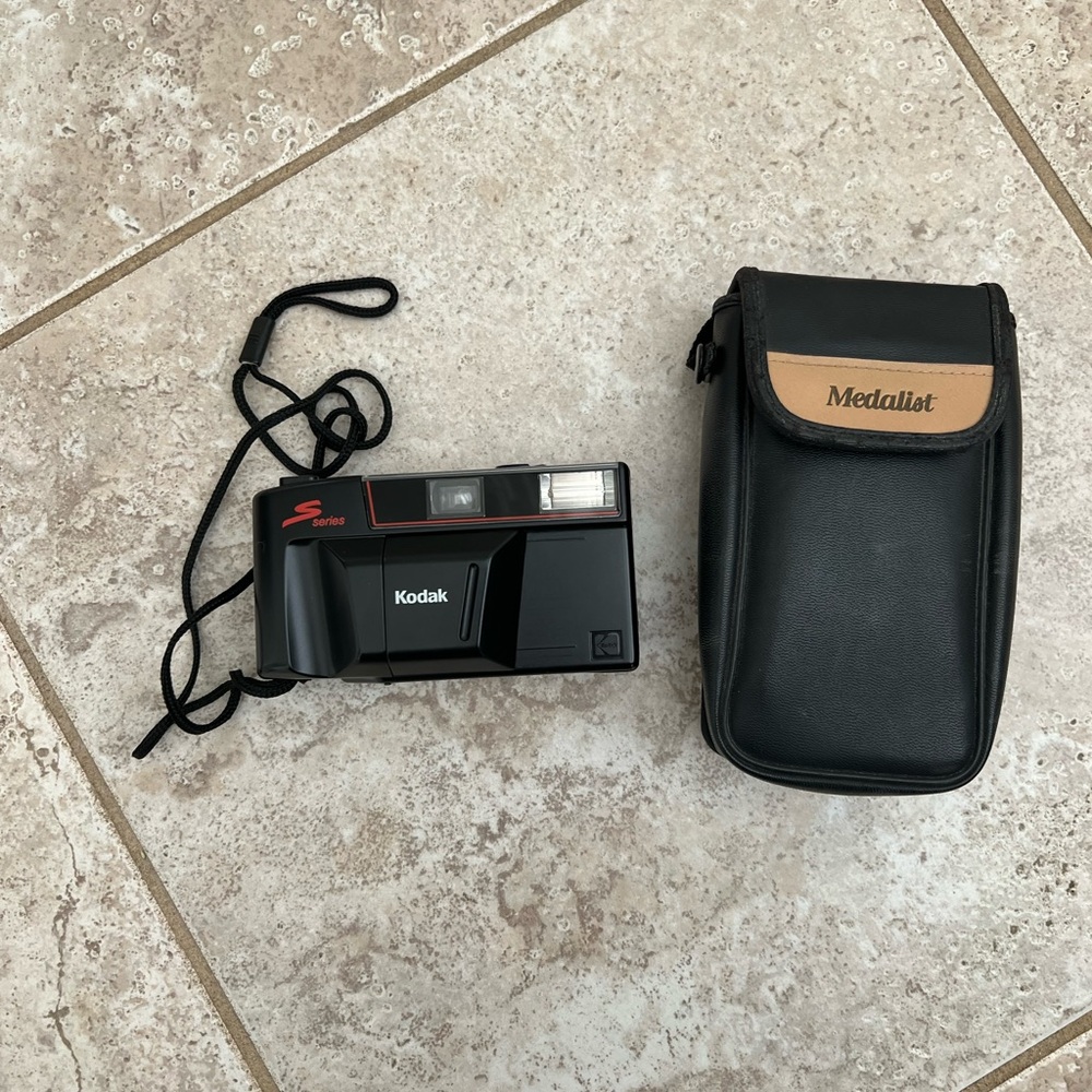 Kodak Black Camera with Medallion Case